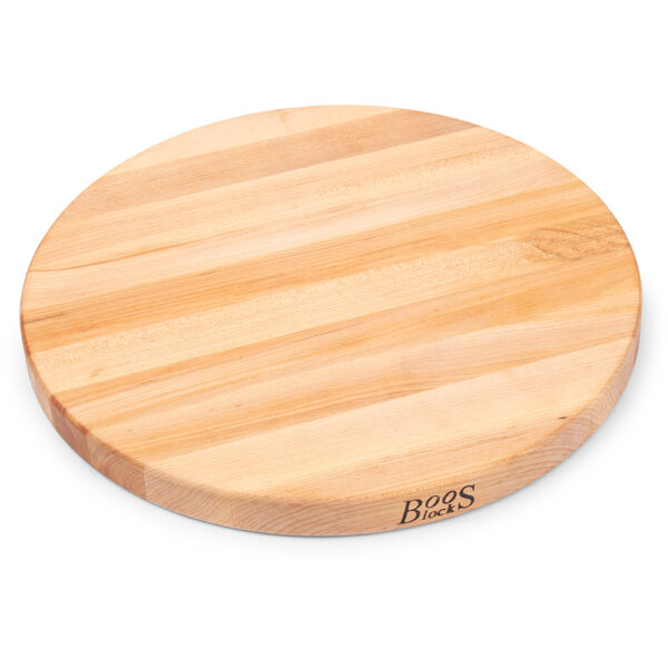Maple Round Cutting Board 1-1/2″ Thick (R-Board Series) - John Boos & Co