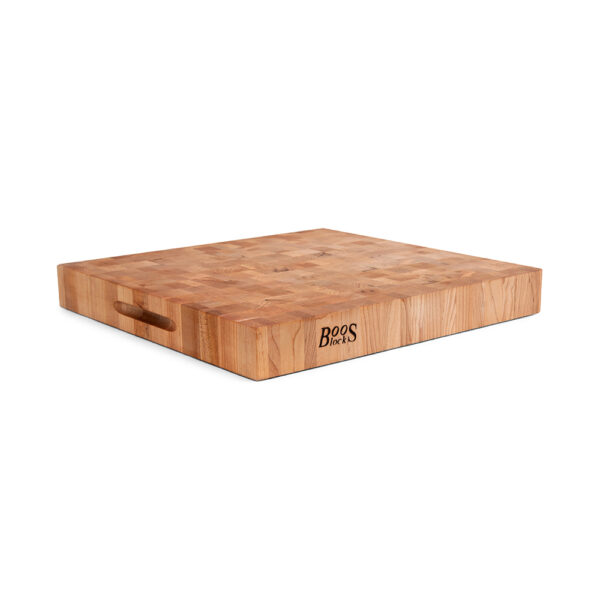 Maple Round Chopping Block, Reversible, End Grain, 3″ Thick (CCB