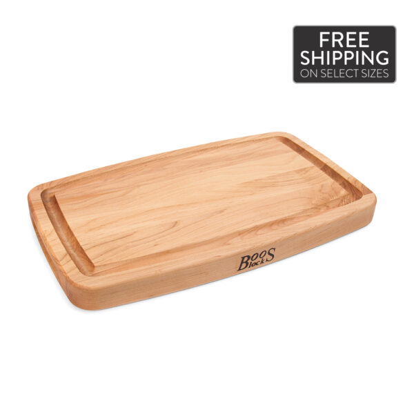 John Boos Reversible Maple Cutting Board, 18 x 12 x 2.25